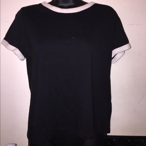 black crop top | h&m